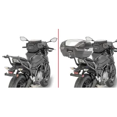 Attacco posteriore per bauletto per Kawasaki Z 650 (20)