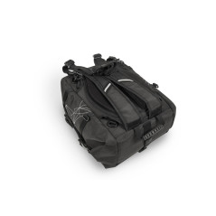 Tank bag nera estensibile. Modulabile con borsello RA317