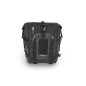 Tank bag nera estensibile. Modulabile con borsello RA317