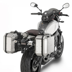 Valigia Monokey GIVI Trekker Dolomiti in alluminio naturale 30lt - Visenzi Motomarket