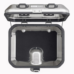 Valigia Monokey GIVI Trekker Dolomiti in alluminio naturale 30lt - Visenzi Motomarket