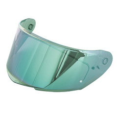 Visiera a specchio verde antigraffio con predisposizione lente Pinlock® per 50.6 Stoccarda Blades