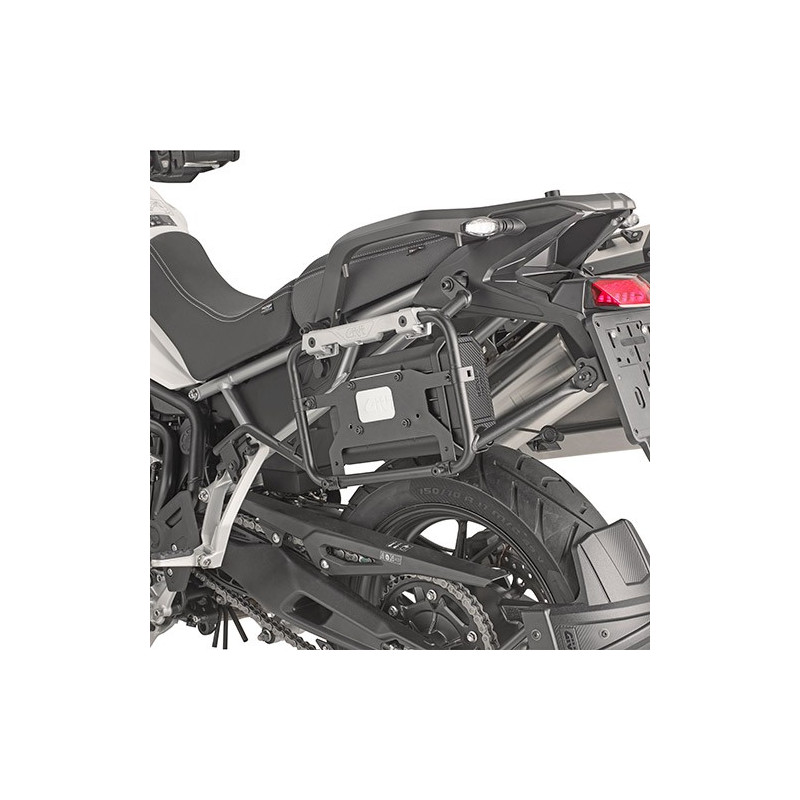Kit di attacco specifico per il fissaggio dellS250 Tool Box sul portavaligie laterale PLO7713MK e PLO7713CAM Kit di attacco specifico per il fissaggio dellS250 Tool Box sul portavaligie laterale PLO7713MK e PLO7713CAM