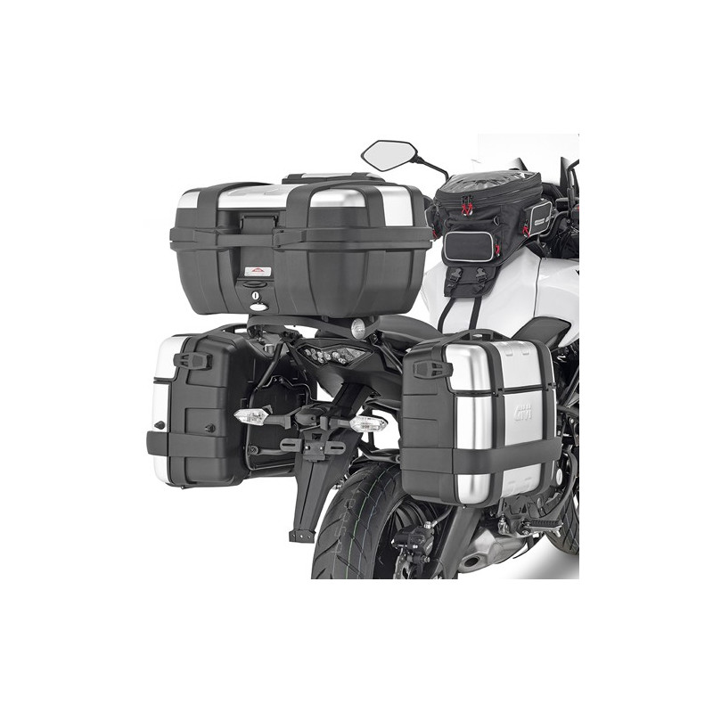 Portavaligie laterale per KAWASAKI Versys 650 (22) PL4114