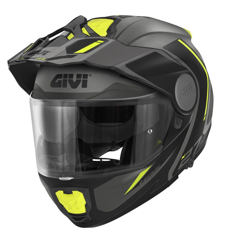 GIVI X.27 Tourer Graphic titanio opaco / giallo