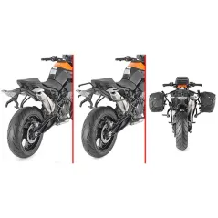 Telaietti REMOVE-X per borse soffici laterali per KTM 890 Duke (21 - 23) TR7708