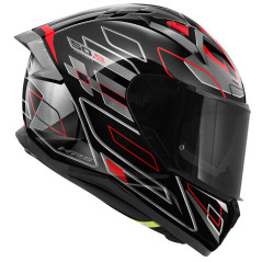 GIVI 50.9 Assault Nero / Titanio / Rosso - Visenzi Motomarket