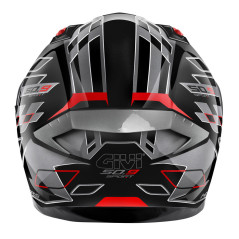 GIVI 50.9 Assault Nero / Titanio / Rosso - Visenzi Motomarket