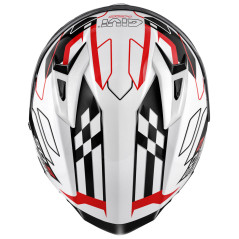 GIVI 50.9 Assault Bianco / Nero / Rosso - Visenzi Motomarket