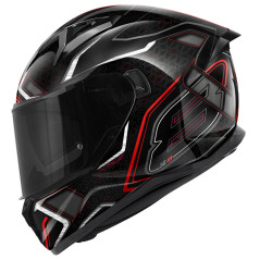 GIVI 50.8 Mystical Nero / Titanio / Rosso