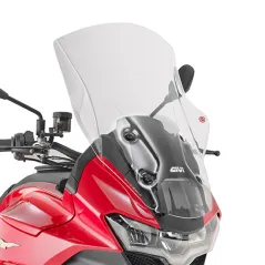 Cupolino trasparente 61,5 x 43 cm (H x L) per MOTO GUZZI V100 Mandello 1000 (22 - 25) D8207ST - Visenzi Motomarket