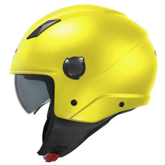 Kappa KV58 Solid Yellow Jet Helmet - Visenzi Motomarket