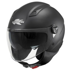 Casco Jet Kappa KV57 Basic nero opaco