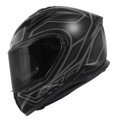 Casco Integrale Kappa KV56 Graphic Neon nero opaco / grigio - Visenzi Motomarket