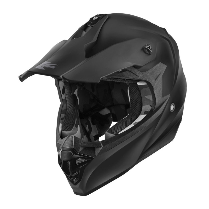 Casco Cross Kappa KV49 EVO Basic nero opaco - Visenzi Motomarket