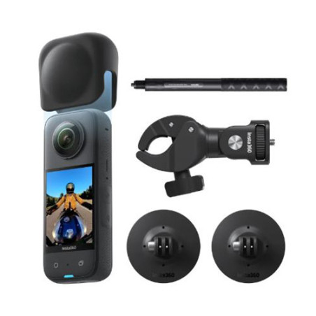 Kit Moto per Insta360 X3 Action Cam