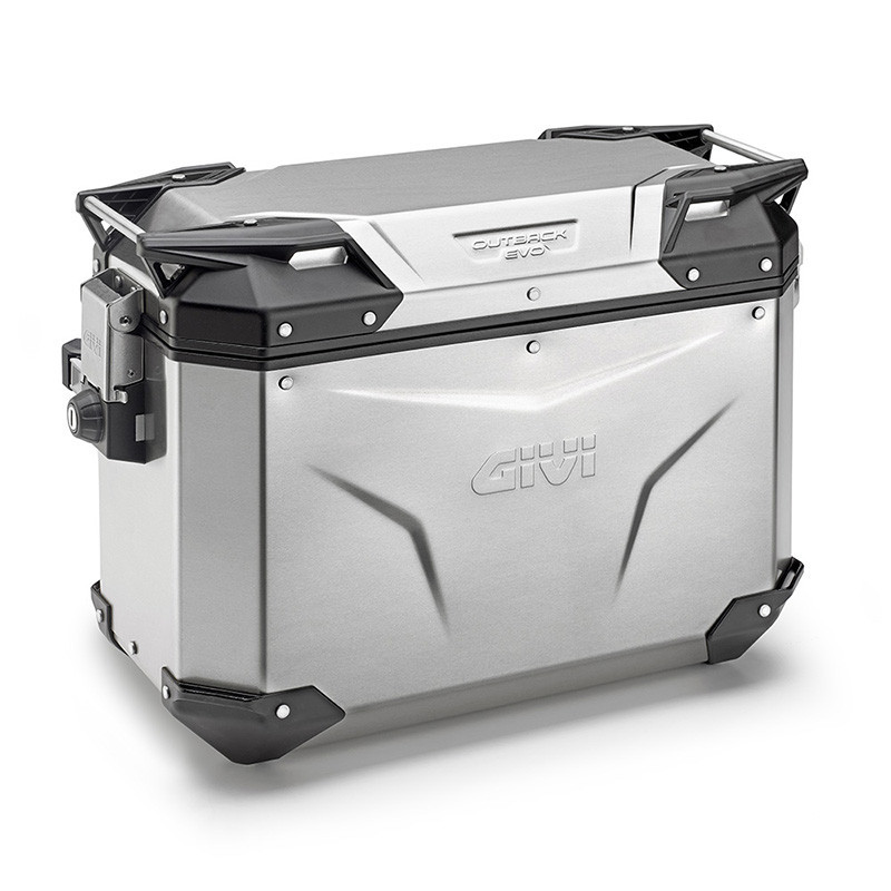 Valigia laterale GIVI Trekker Outback EVO Alluminio 48 lt.- Visenzi Motomarket