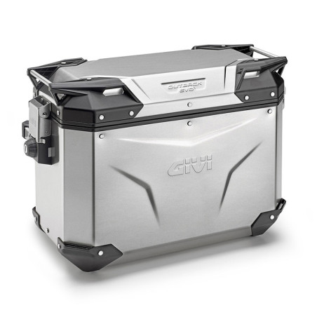 Valigia laterale destra GIVI Trekker Outback EVO Alluminio 48 lt.