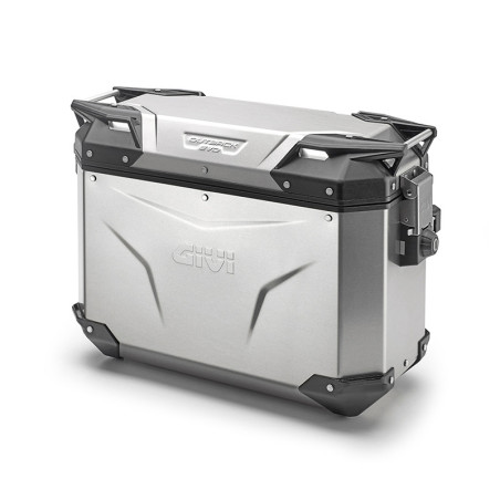 Right side case GIVI Trekker Outback EVO Aluminum 37 lt.
