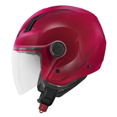 GIVI 11.7 Solid Color Glossy Bordeaux demi-jet helmet