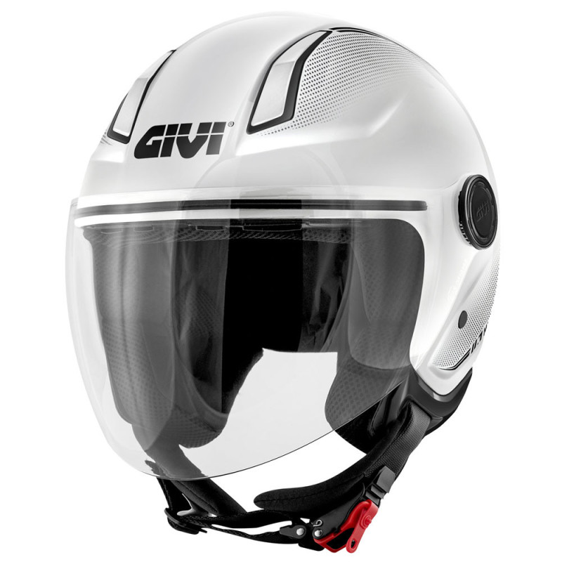 GIVI 11.7 Solid Color Matt Light Blue demi-jet helmet - Visenzi Motomarket