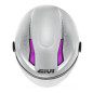 GIVI 11.7 Solid Color Matt Grey / Pink demi-jet helmet