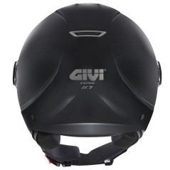 GIVI 11.7 Solid Color Matt Black demi-jet helmet - Visenzi Motomarket