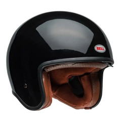 BELL TX501 vintage jet helmet in glossy black
