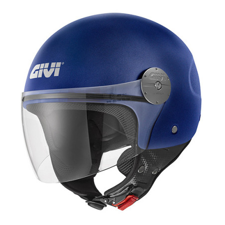 Casco Demi-Jet GIVI 10.7 EVO Solid Color blu notte opaco