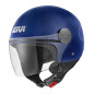 GIVI 10.7 EVO Solid Color Demi-Jet Helmet, matt midnight blue