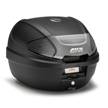 Bauletto GIVI Monolock E300NT2B Nero Groffato 30lt - Visenzi Motomarket