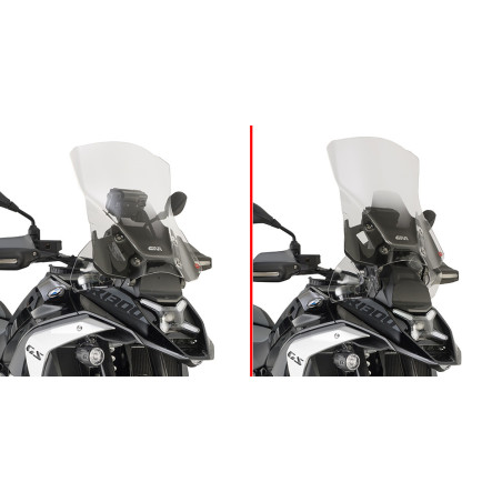 Cupolino specifico trasparente 51 x 44,5 cm (H x L) per BMW R 1300 GS (24 - 25) D5143ST