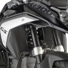 Protezione specifica per radiatore in acciaio inox verniciato nero per BMW R 1300 GS (24) PR5143