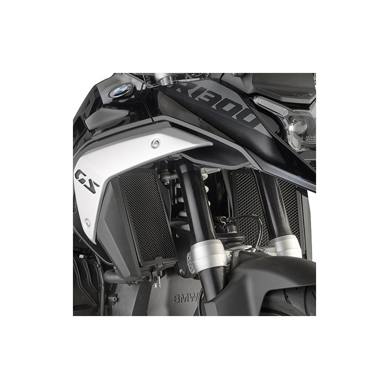Protezione specifica per radiatore in acciaio inox verniciato nero per BMW R 1300 GS (24) PR5143 Protezione specifica per radiatore in acciaio inox verniciato nero per BMW R 1300 GS (24) PR5143