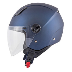 Casco demi-jet Kappa KV28 Evo Join Basic blu scuro opaco - Visenzi Motomarket