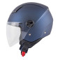 Kappa KV28 Evo Join Basic matt dark blue demi-jet helmet