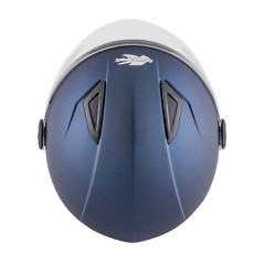 Kappa KV28 Evo Join Basic matt dark blue demi-jet helmet - Visenzi Motomarket