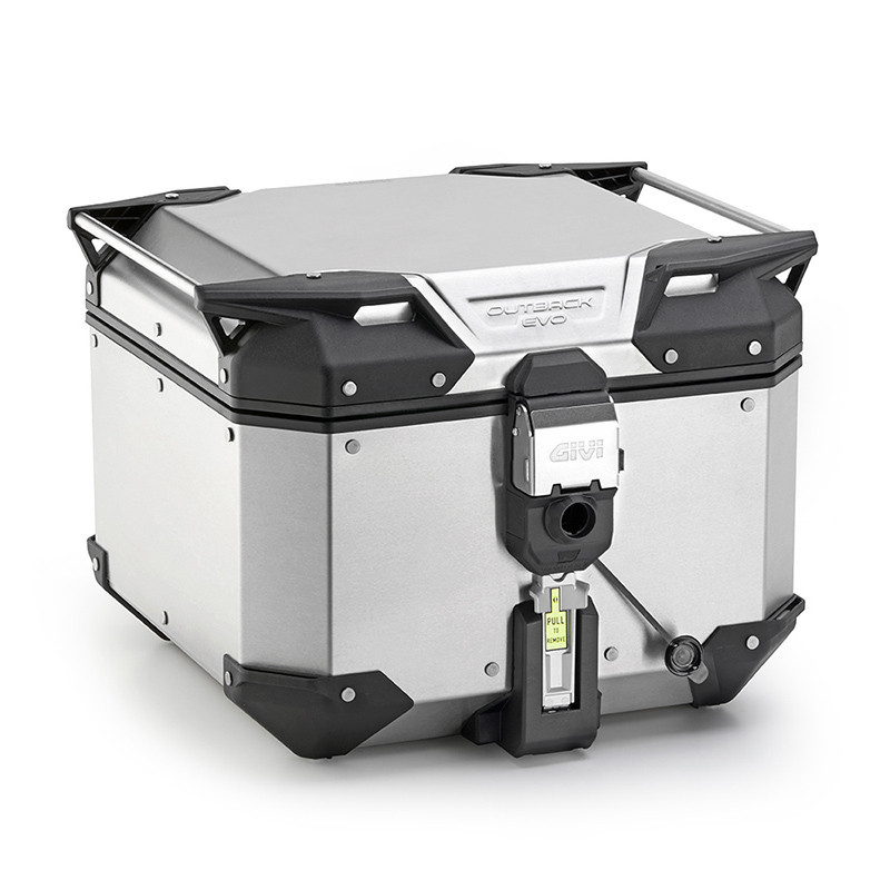 Bauletto GIVI Trekker Outback EVO SMART Alluminio 58 lt. - Visenzi Motomarket