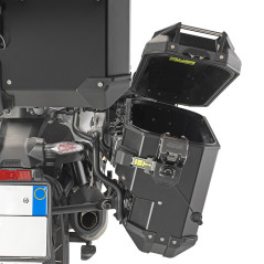 Valigia laterale destra scantonata GIVI Trekker Outback EVO Smart Alluminio 33 lt.- Visenzi Motomarket