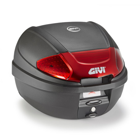 Bauletto GIVI Monolock E300N2 Nero Groffato 30lt - Visenzi Motomarket