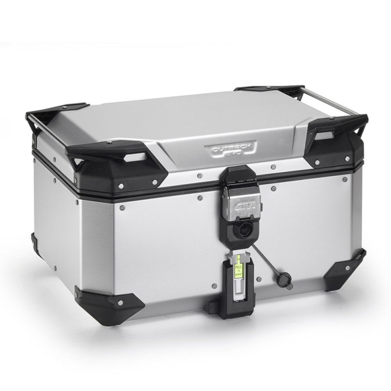 Bauletto GIVI Trekker Outback EVO SMART ANODIZZATO 58 - Visenzi Motomarket