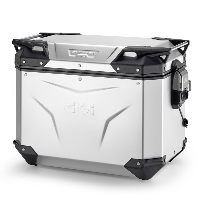 Valigia laterale destra GIVI Trekker Outback EVO Smart ANODIZZATO 48 - Visenzi Motomarket
