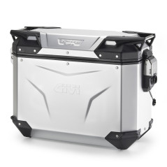 Valigia laterale sinistra GIVI Trekker Outback EVO Smart ANODIZZATO 37 - Visenzi Motomarket