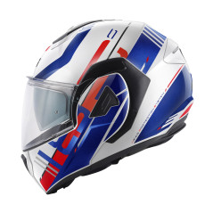 Casco Convertibile GIVI X.30 PULSAR Bianco / Blu / Rosso