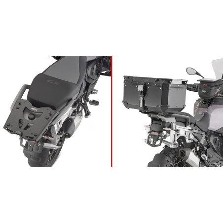 Attacco in alluminio per bauletto MONOKEY per BMW R 1300 GS Adventure (25) SRA5143