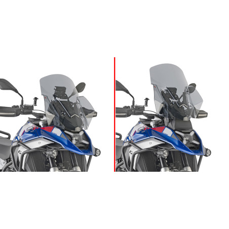 Cupolino specifico fumé 54,5 x 49 cm (H x L) per BMW R 1300 GS (24 - 25) D5144S