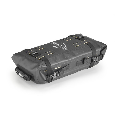 GIVI Waterproof cargo bag with double roll-top closure, 12 ltr GRT724B - Visenzi Motomarket