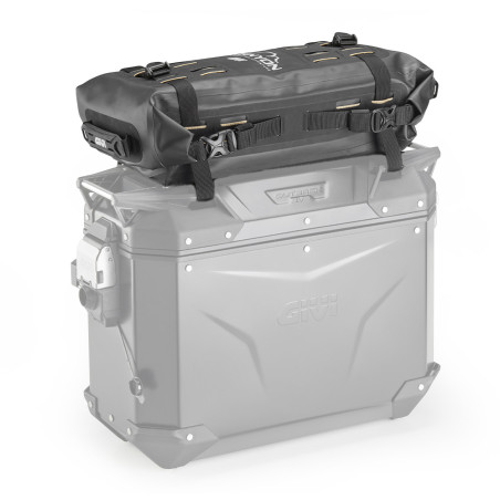 Borsa cargo Waterproof GIVI con doppia chiusura roll top, 12 lt GRT724B