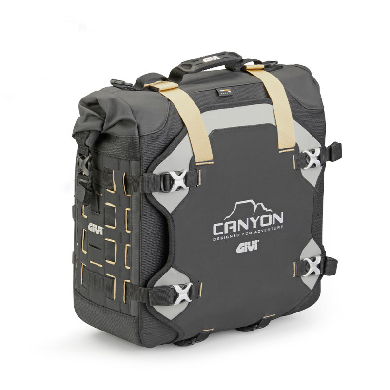 Borsa laterale waterproof GIVI GRT725 con sistema di fissaggio Monokey® CAM-SIDE, 30 lt - Visenzi Motomarket