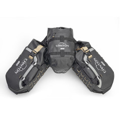 Trio di borse GRT721B Canyon Base - Sistema di carico modulare a ferro di cavallo - Visenzi Motomarket